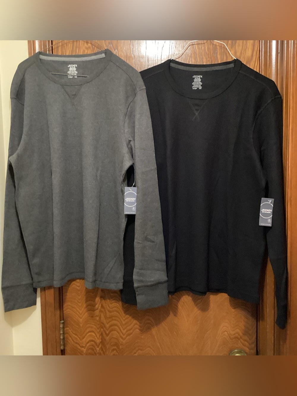 Jockey Waffle-Knit Thermal Shirts Bundle of 2 Size XL NWT